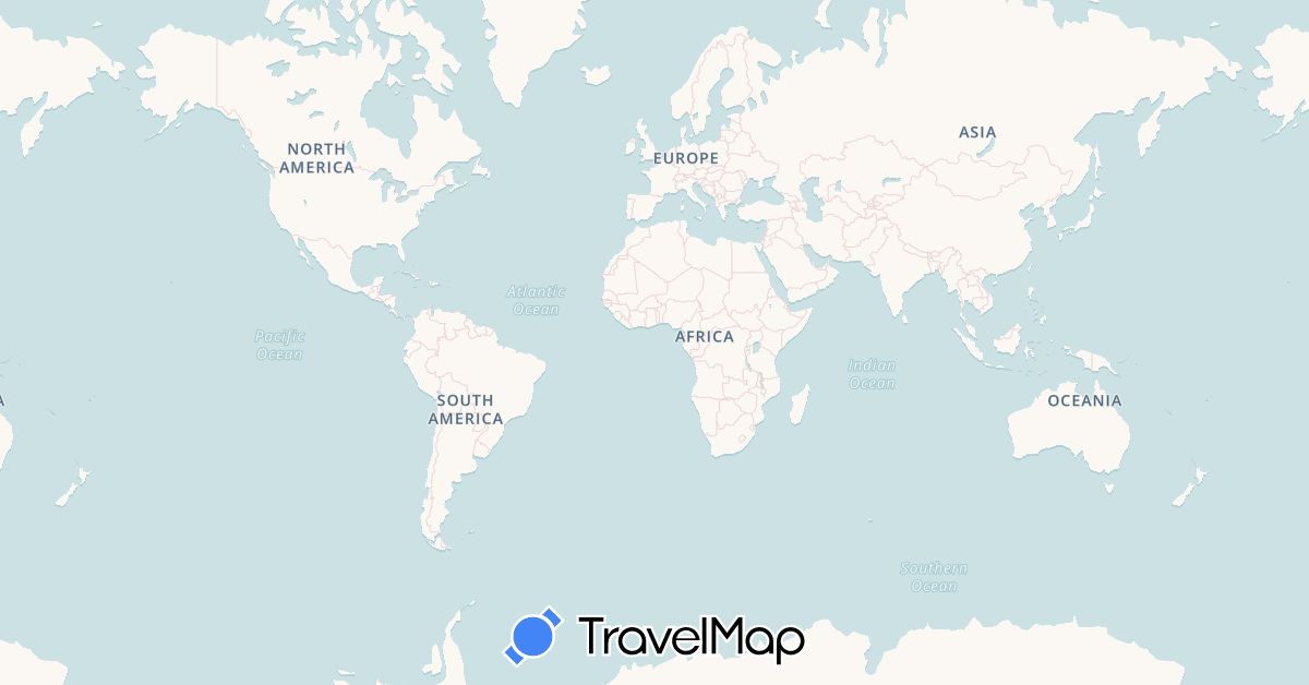 TravelMap itinerary: driving, plane, train, boat in Antigua and Barbuda, Argentina, Austria, Australia, Belgium, Brazil, Bahamas, Belize, Canada, Colombia, Germany, Denmark, Dominican Republic, Estonia, Finland, United Kingdom, Greece, Honduras, Croatia, Hungary, Iceland, Italy, Saint Kitts and Nevis, Cayman Islands, Saint Lucia, Montenegro, Mexico, Netherlands, Norway, New Zealand, Panama, Russia, Sweden, Slovakia, United States (Europe, North America, Oceania, South America)